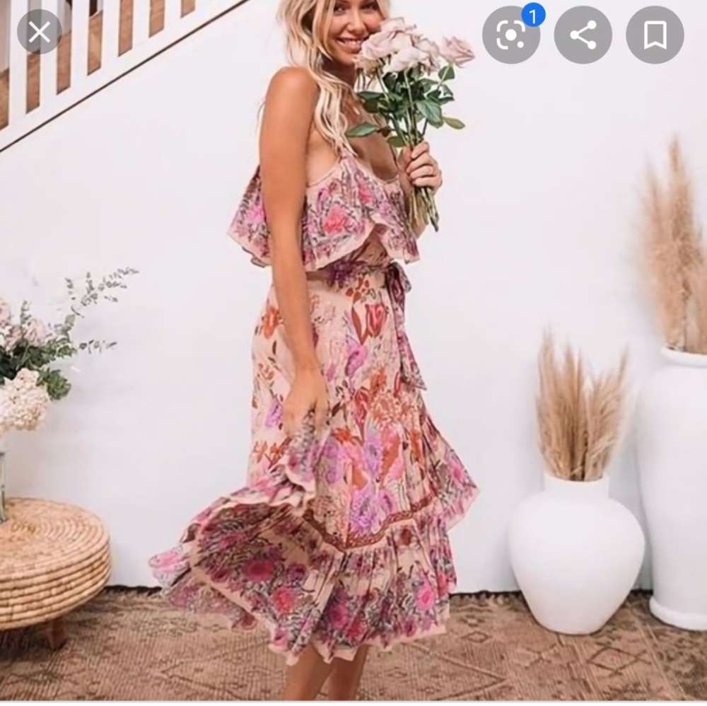 Spell Siren Song Strappy Dress - Picture 6 of 14